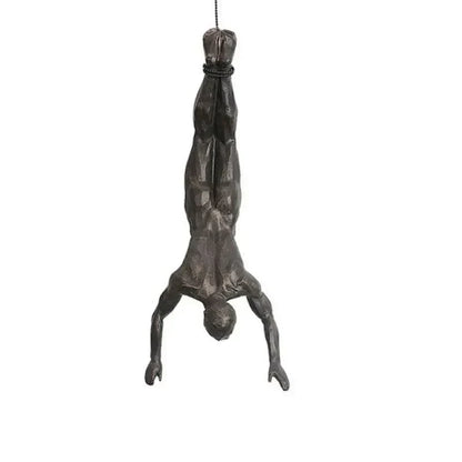Skanto | Climbing Man Wall Sculpture Set – Modern Resin Art