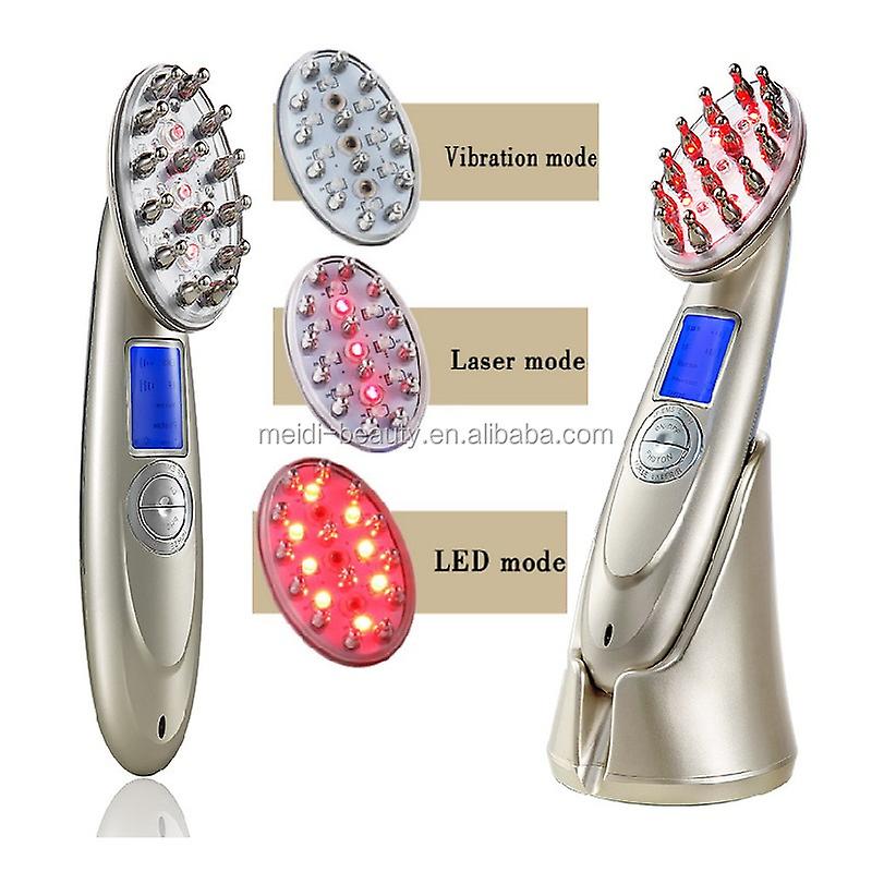 Skanto | Red Light Therapy for Hair Growth – Low-Level Laser Light Comb for Effective Hair Loss Treatment, Includes Hair Growth Brush for Better Results