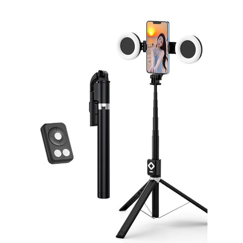 BowLift | New 6 in 1 Selfie Stick With Fill Light