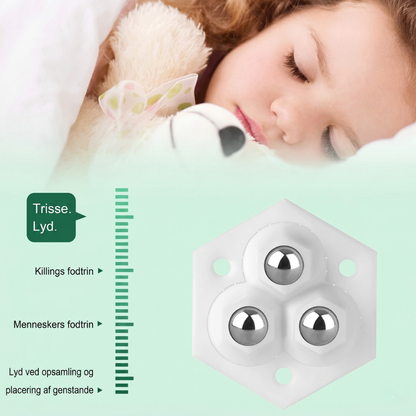 TriGlide 360° Furniture Castors with Ball Bearings | Karnz