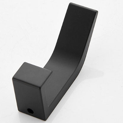 Kalsten | Aviro Aluminum Wall Hooks Black/White - Modern Decorative Coat Hooks