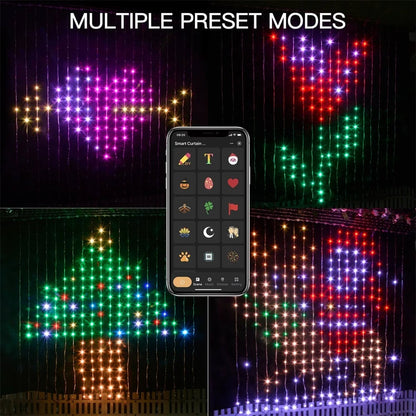 Skanto | ColorWave LED Curtain Sync Lights