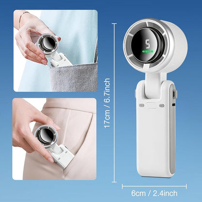 5-Speed Foldable Portable Fan | Karnz