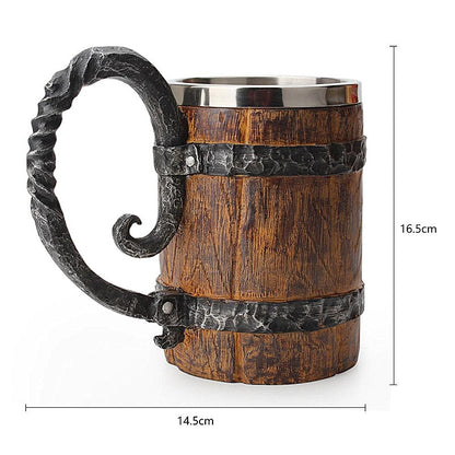 Skanto | Viking Beer Mug (Size: 550ml)