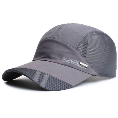 Lightweight, breathable sports cap, adjustable outdoor hat