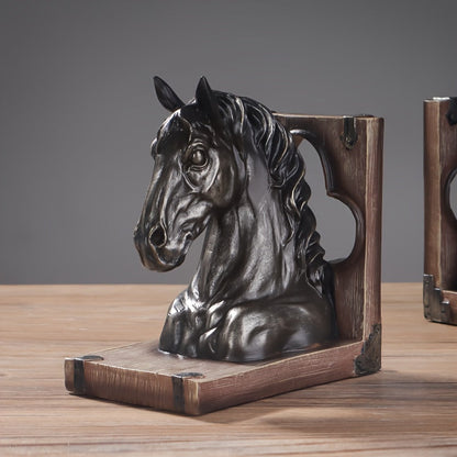 HorseHead - Stylish Bookend in Animal Shape Bowlift