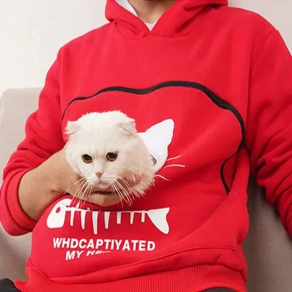 Skanto | Cat Lovers Hoodie Pouch