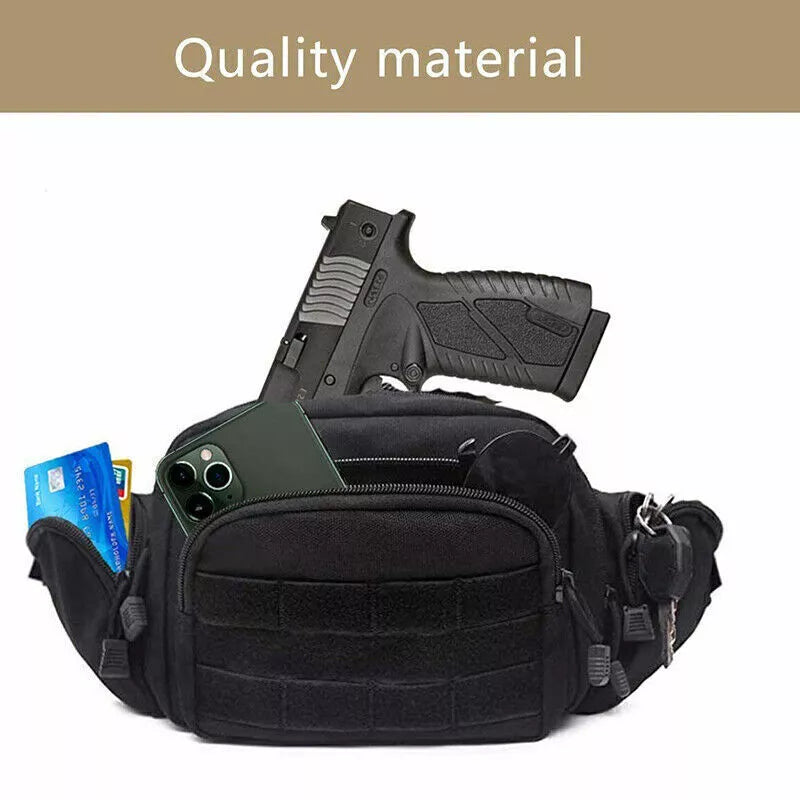 BowLift | Tactical Waist Pack - Concealed Carry Fanny Pack Holster