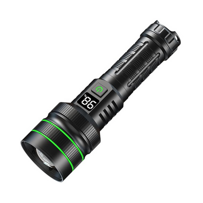 Skanto | Zoomable LED Flashlight – 3KM Range, Ultra Bright & Durable