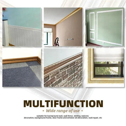 Skanto Skanto | 3D Wall Molding - Self-Adhesive, Eco-Friendly 3D Wall Trim with Environmental Protection