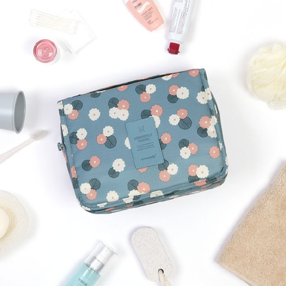BowLift | TravelEase –  Water-Resistant Travel Toiletry Bag with Hanging Hook