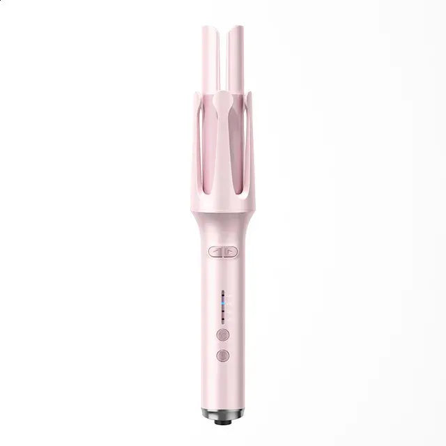Skanto | 2-in-1 Rotating Ceramic Curling Iron, 1.26 in Automatic Hair Curler
