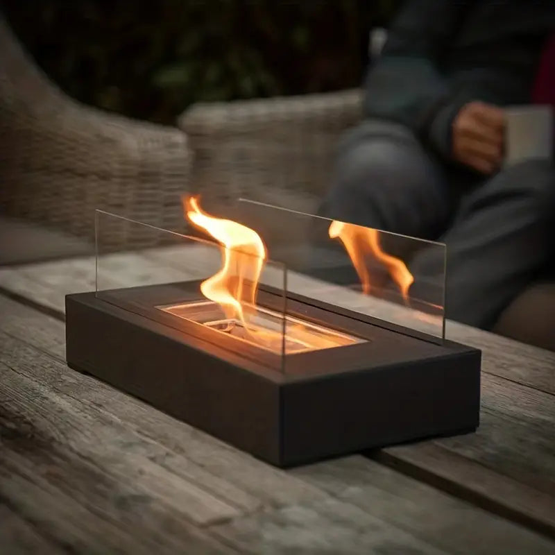 GlowMist Luxury Tabletop Fireplace Bollift