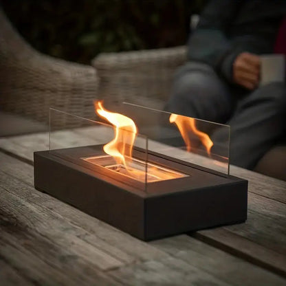 GlowMist Luxury Tabletop Fireplace Bollift