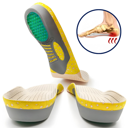 BowLift | Orthopedic Arch Support Insoles for Flat Feet, Plantar Fasciitis Relief, and Comfort in Shoes