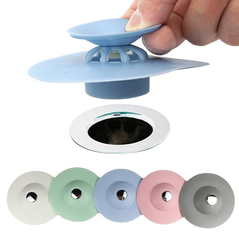 Bathtub and shower drain, With hair catcher function | Karnz