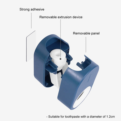 BowLift | Elegant Wall-Mounted Toothpaste Holder Dispenser