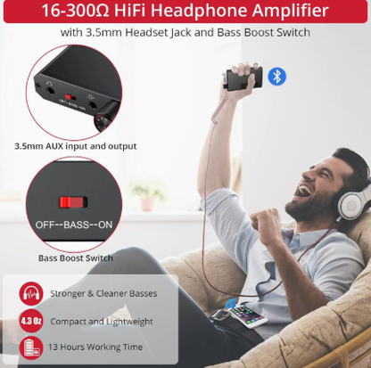 BowLift | Portable HIFI headphone amplifier for serious music lovers