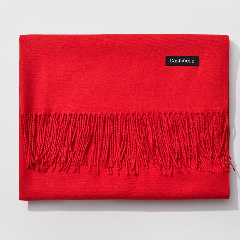 New Women's Winter Scarf, Monochrome Selection, Warm Classic Scarf
