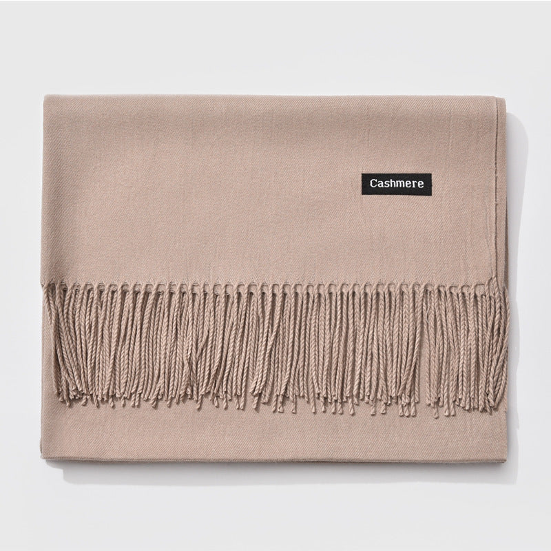New Women's Winter Scarf, Monochrome Selection, Warm Classic Scarf