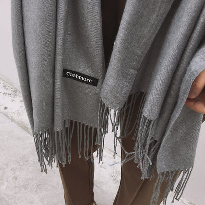 New Women's Winter Scarf, Monochrome Selection, Warm Classic Scarf