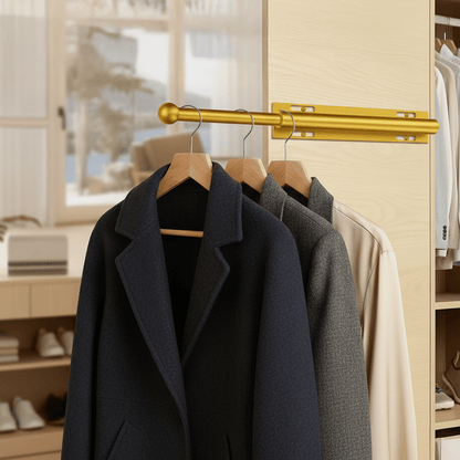 LuxHanger Valet Rod System for the Wardrobe | Bowlift