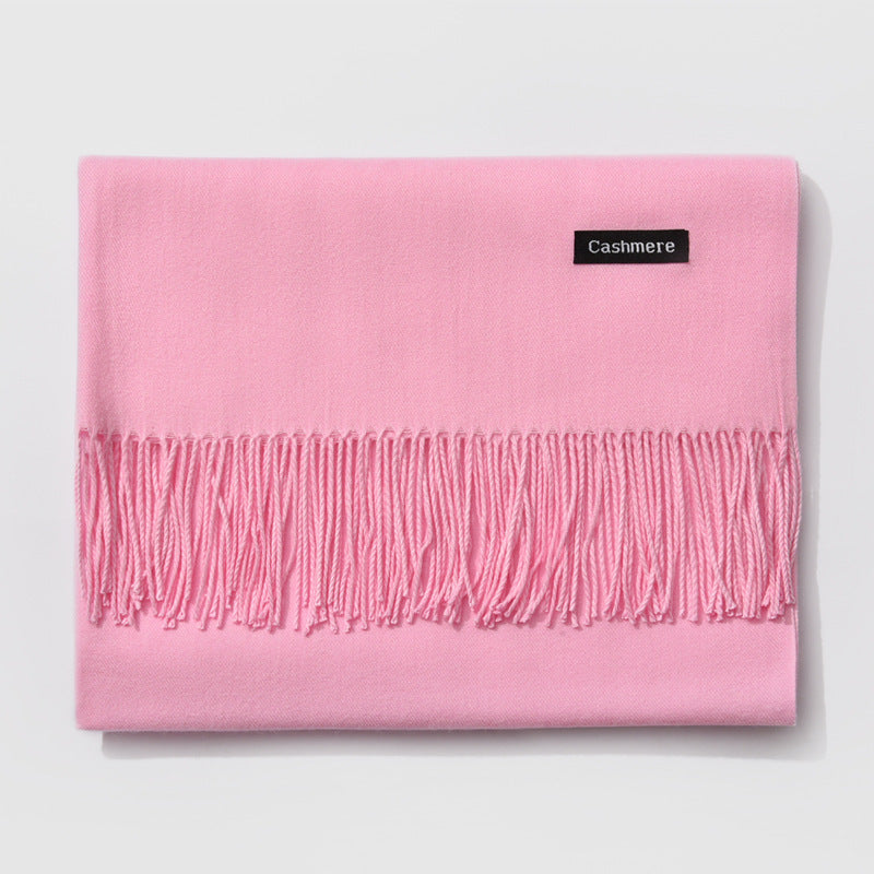 New Women's Winter Scarf, Monochrome Selection, Warm Classic Scarf