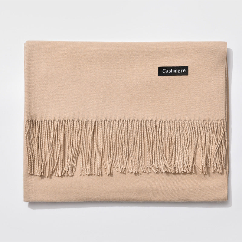 New Women's Winter Scarf, Monochrome Selection, Warm Classic Scarf