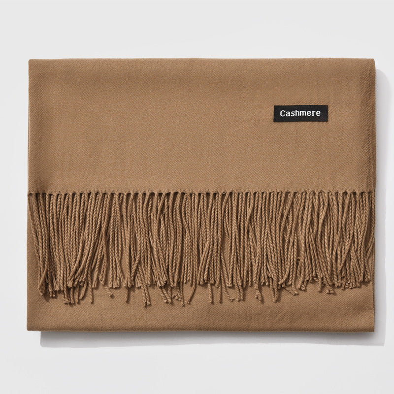 New Women's Winter Scarf, Monochrome Selection, Warm Classic Scarf