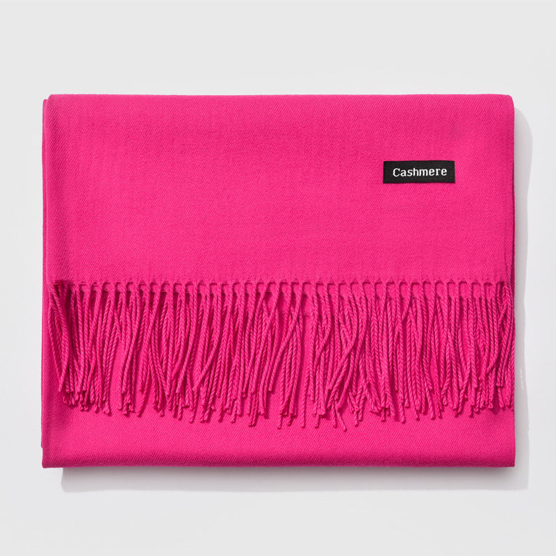New Women's Winter Scarf, Monochrome Selection, Warm Classic Scarf