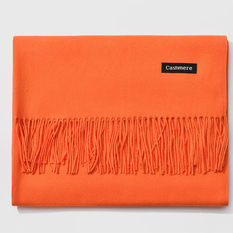New Women's Winter Scarf, Monochrome Selection, Warm Classic Scarf