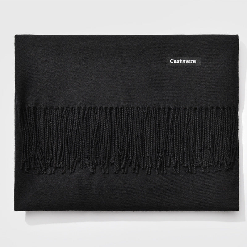 New Women's Winter Scarf, Monochrome Selection, Warm Classic Scarf