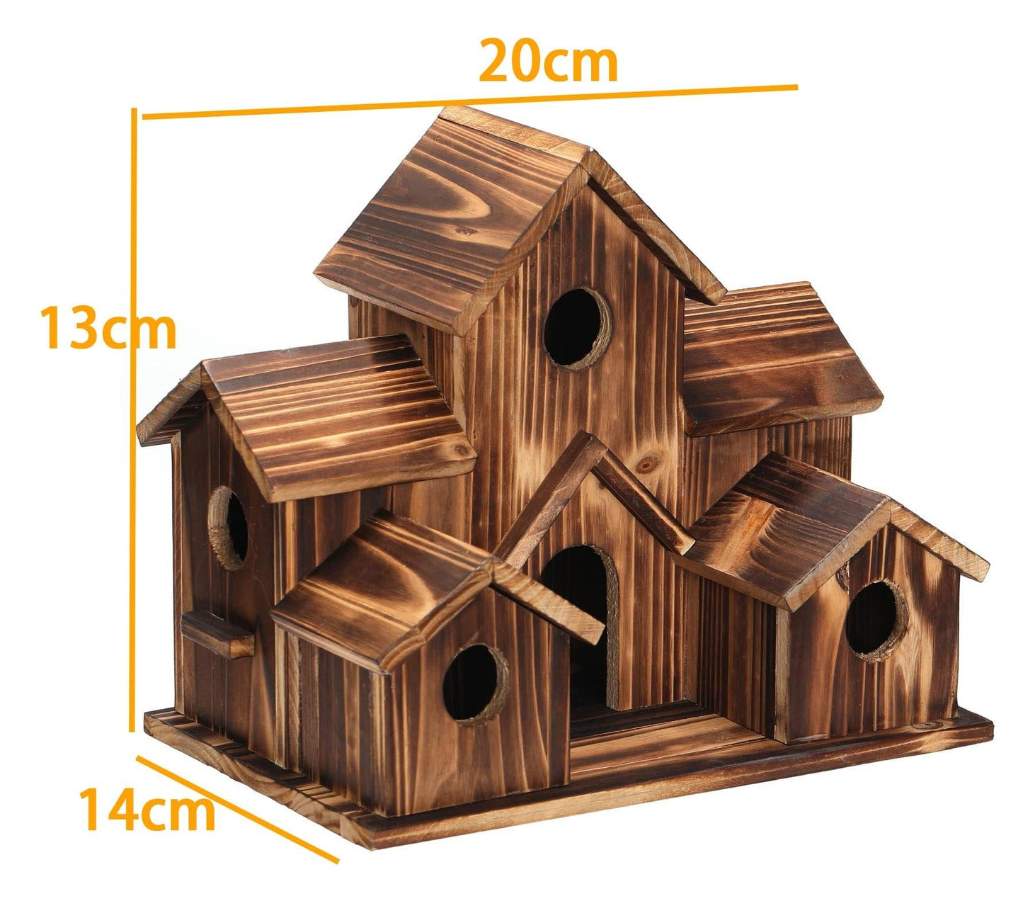 NatureNest – Stylish Handmade Wooden Birdhouse Bowlift