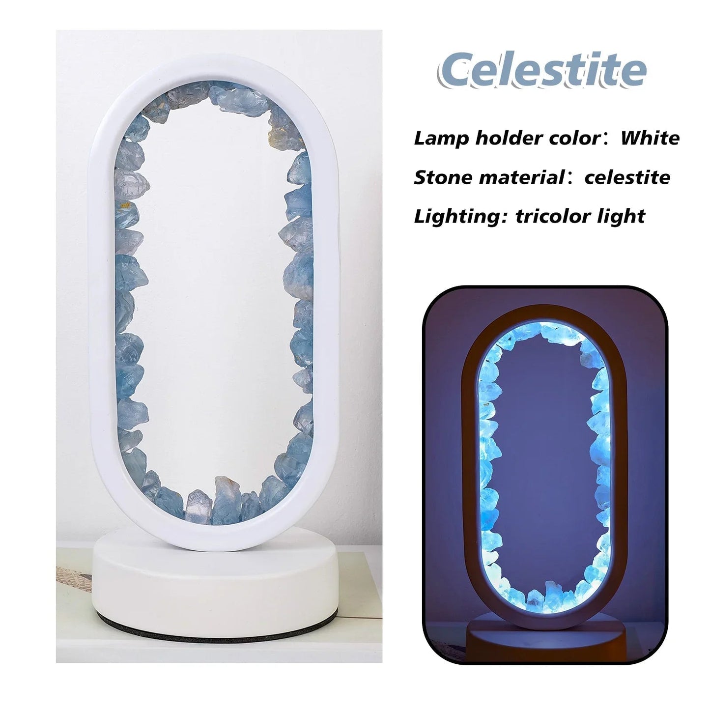 Skanto | CrystalGlow – Handmade Amethyst Atmosphere Lamp for Relaxation and Peace