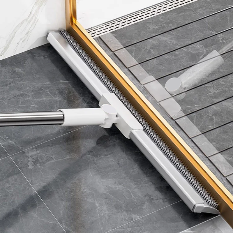 Floor wiper with rubber lip & TPE bristles | Brehn