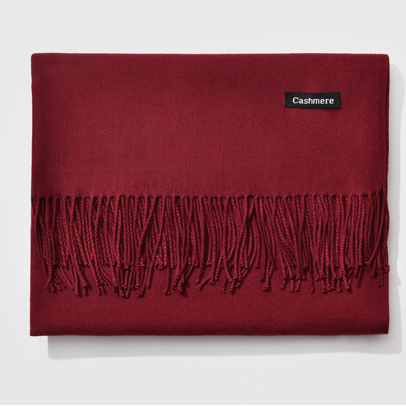 New Women's Winter Scarf, Monochrome Selection, Warm Classic Scarf