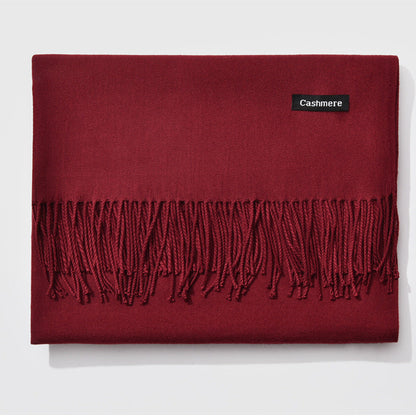 New Women's Winter Scarf, Monochrome Selection, Warm Classic Scarf