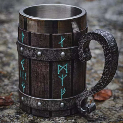Skanto | Viking Beer Mug (Size: 550ml)