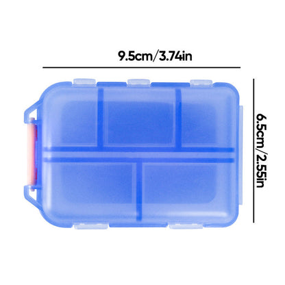 BowLift | Travel Pill Organizer Box (161 Labels for Customization)