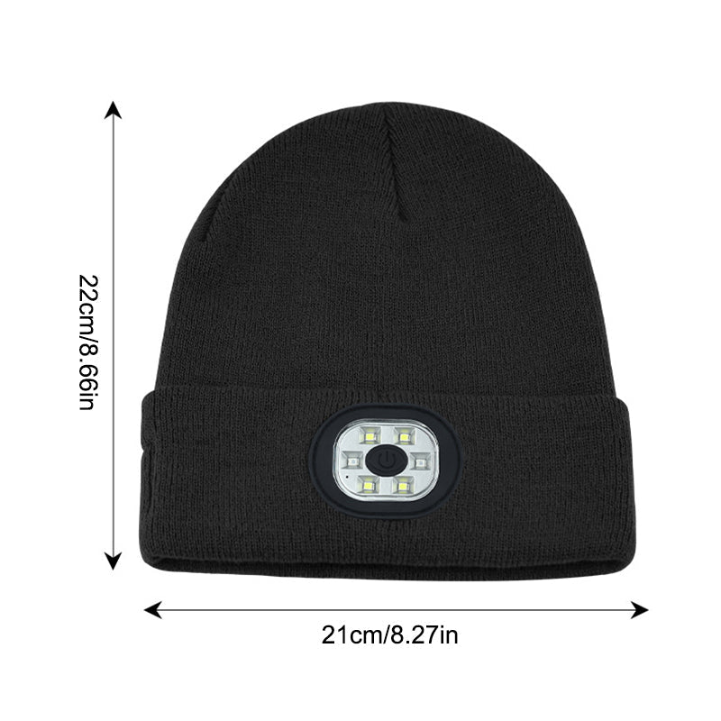 Skanto | LED Bluetooth Beanie with Detachable Speakers