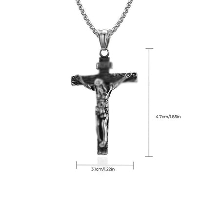 Skanto | Titanium Steel Cross Pendant Necklace
