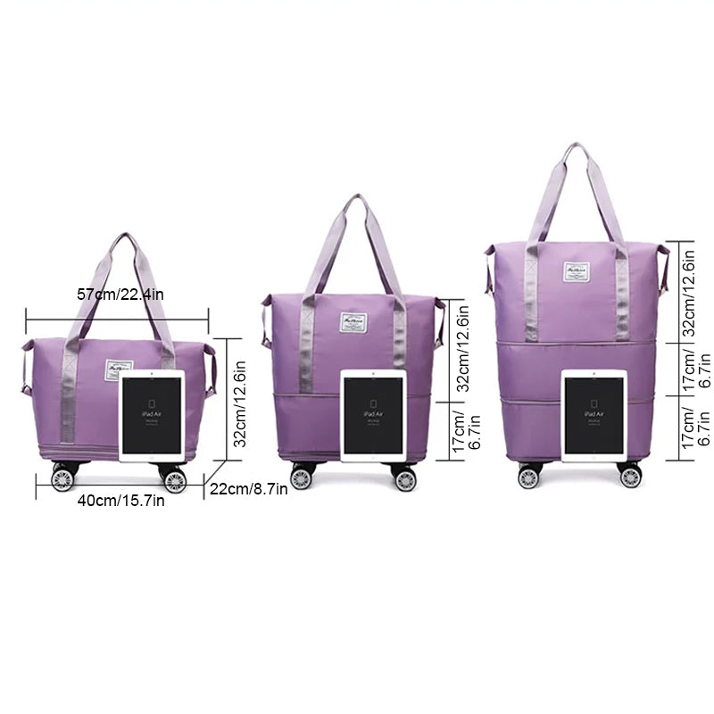 Travel bag with universal wheels | Bowlift