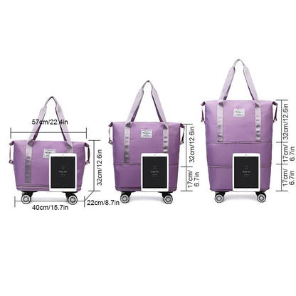 Travel bag with universal wheels | Bowlift