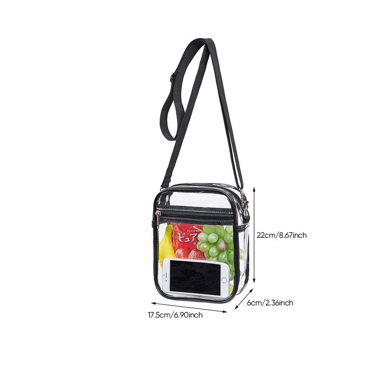Skanto | PVC Clear Crossbody Bag