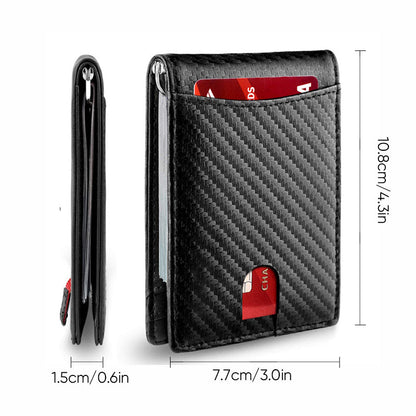 Skanto | Genuine Leather Anti-Theft Card Holder