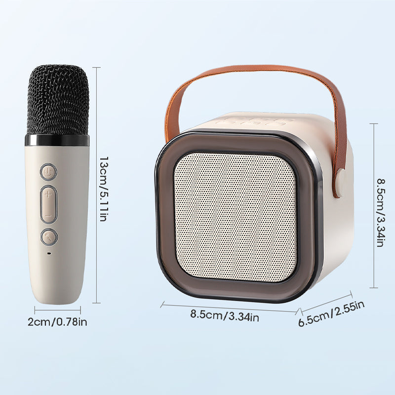 Brehn | Portable Karaoke Machine with Wireless Microphones