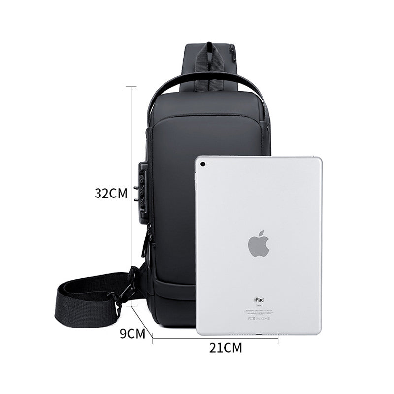 Skanto | Anti-theft Shoulder Bag with USB Charging Port