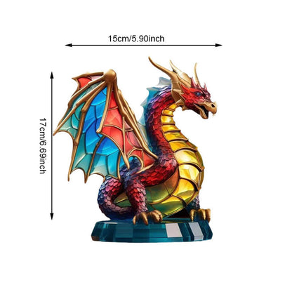 Wildlife Art with Base Wild Animal Desktop Decorations | Bowlift