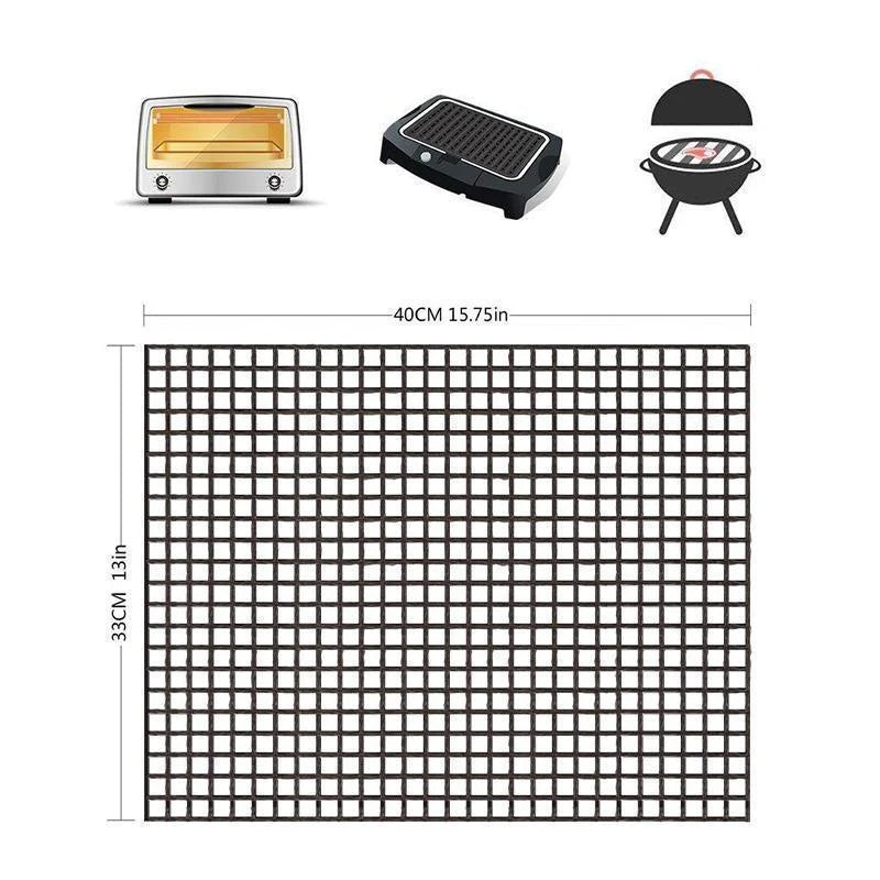 Non-stick BBQ Grill Mesh Mat | Karnz