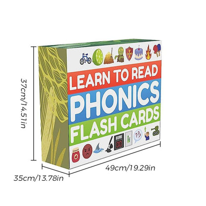 BowLift | Phonics Flashcards - Learning to read in 20 steps - Digraphs CVC mixtures long vowel sounds